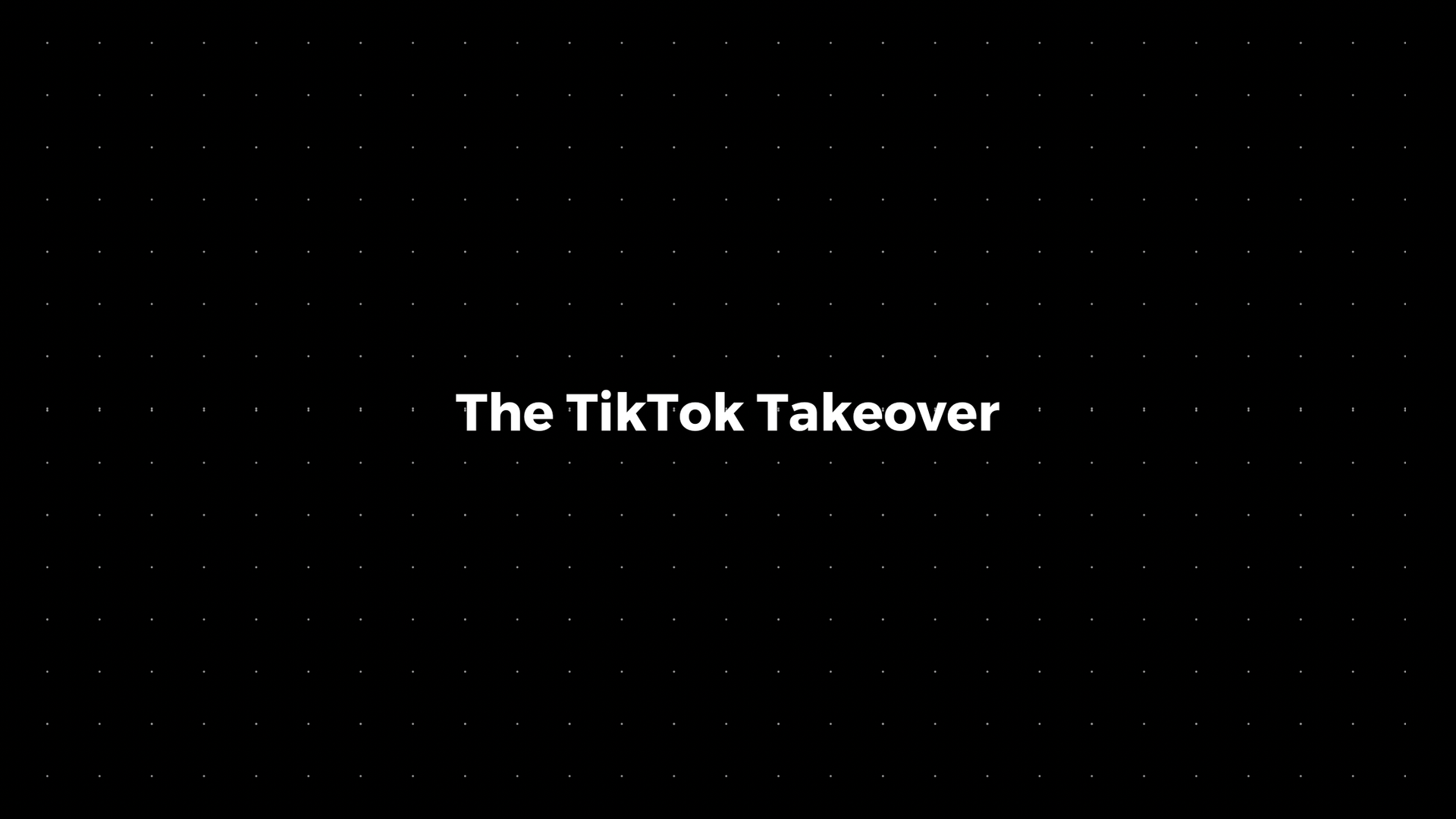💌: The TikTok Takeover
