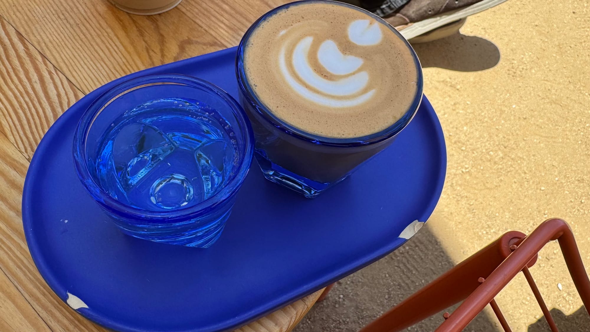 a nice Cortado from Provecho